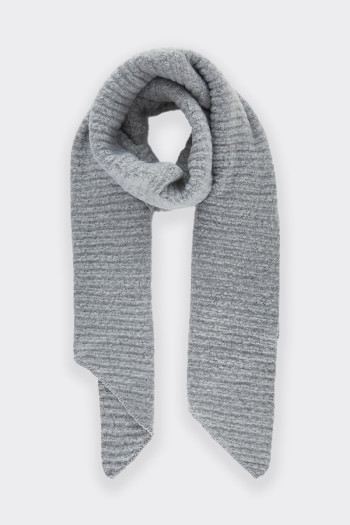 GREY LONG SCARF FOR WOMEN PIECES 