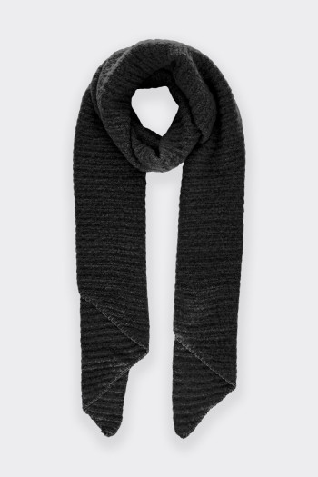 BLACK LONG SCARF FOR WOMEN PIECES 