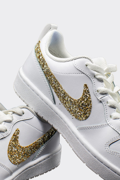 Nike SCARPA COURT BOROUGH GLEEK GOLD