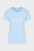 Armani Exchange T-SHIRT RELAXED FIT AZZURRA