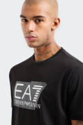 EA7 Emporio Armani VISIBILITY SHORT-SLEEVED T-SHIRT BLACK