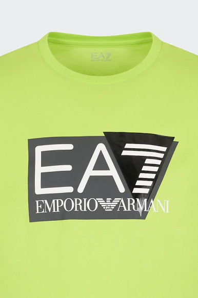 EA7 Emporio Armani VISIBILITY SHORT-SLEEVED T-SHIRT LIME GREEN