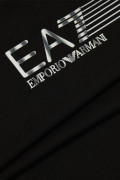 EA7 Emporio Armani BLACK BOY SHORT SLEEVE T-SHIRT