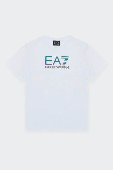EA7 Emporio Armani WHITE BOY VISIBILITY T-SHIRT