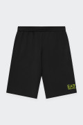 EA7 Emporio Armani TWO-TONE T-SHIRT AND SHORTS BOY SUIT