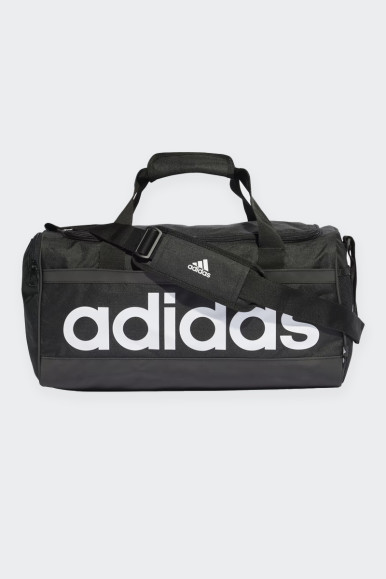 Unisex duffle bag ideal for the gym and weekend trips. This adidas duffle bag has a sturdy base to protect the contents. The mai