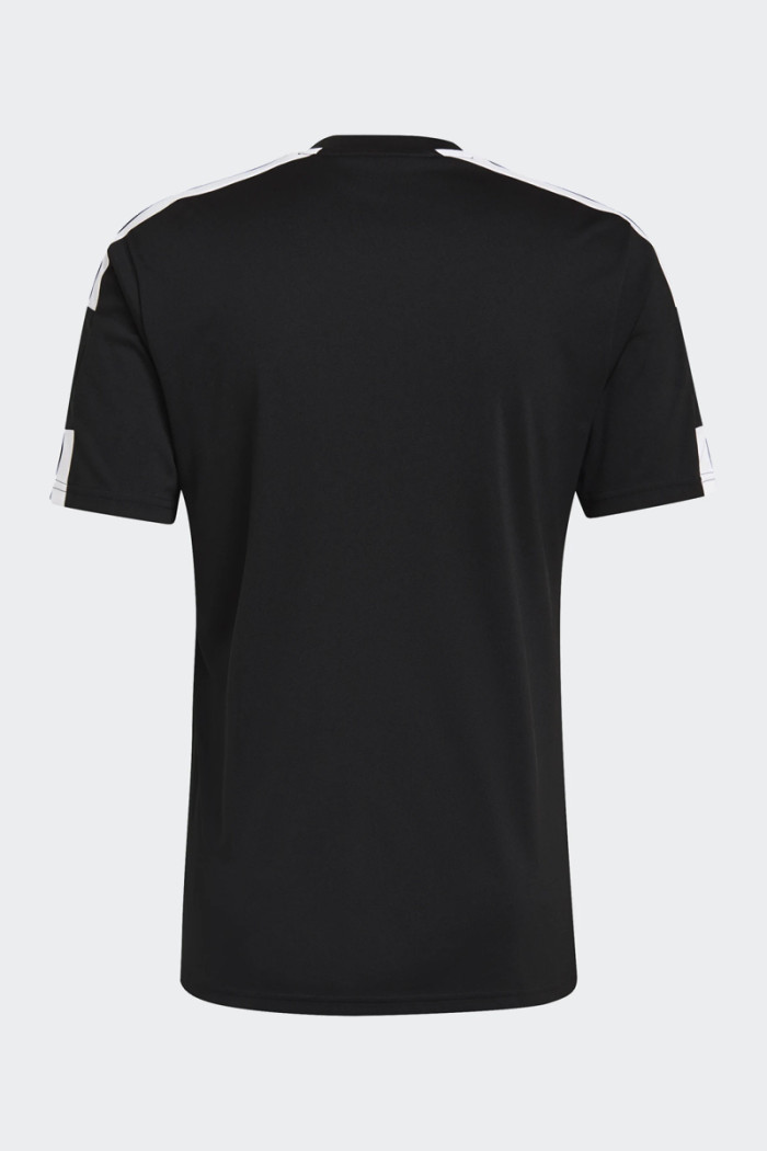 t-shirt sportiva Adidas da uomo realizzata in tessuto tecnico. Iconiche bande laterali brand e tecnologia AEROREADY per aiutarti