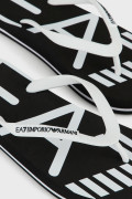 EA7 Emporio Armani RUBBER FLIP-FLOPS WITH BLACK LOGO
