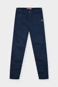 Energiers BLUE COTTON CHINO TROUSERS