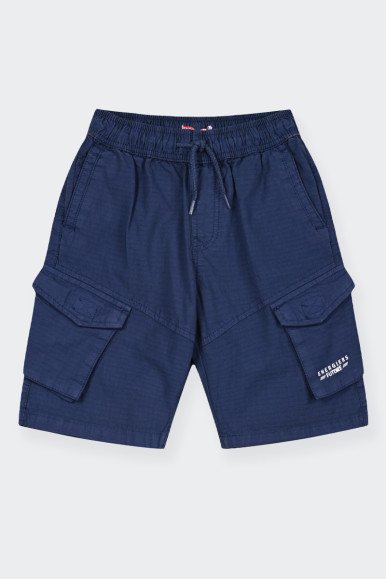 Energiers SHORTS WITH CARGO POCKETS BLUE