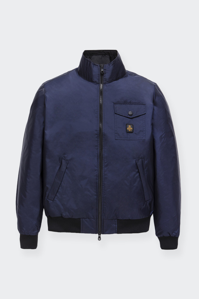 Men's Captain/1 Jacket, a practical and multi-purpose bomber jacket made of an oxford nylon typical of RefrigiWear®, full-bodied
