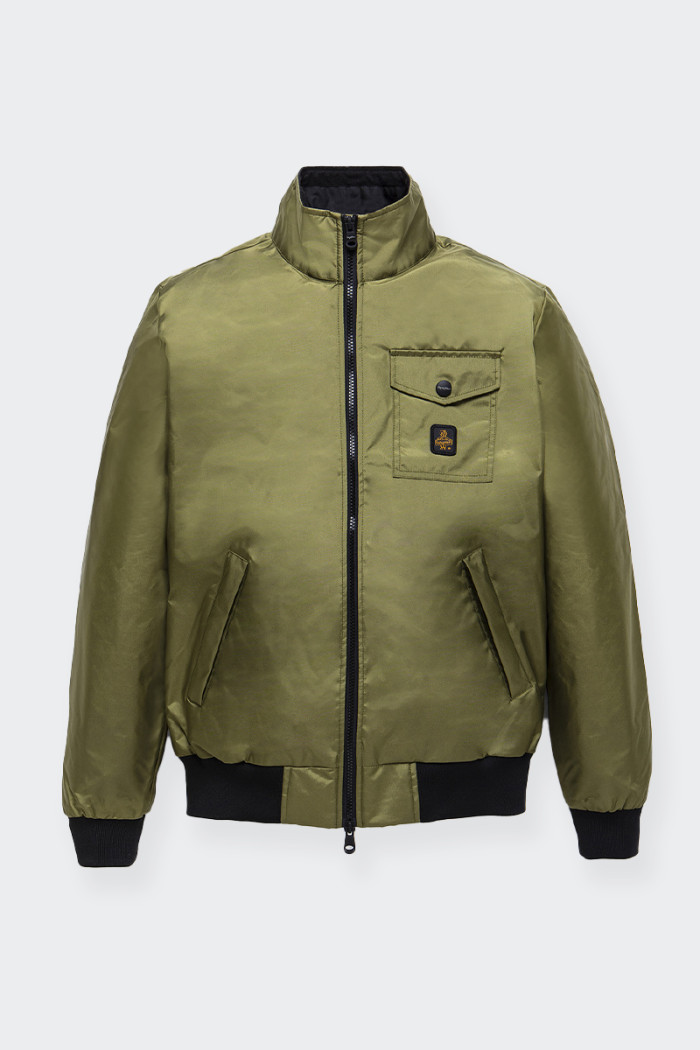 Men's Captain/1 Jacket, a practical and multi-purpose bomber jacket made of an oxford nylon typical of RefrigiWear®, full-bodied