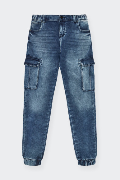 Guess BLUE CARGO JEANS TROUSERS