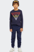 Guess ACTIVE BOYS BLUE TRACKSUIT TROUSERS
