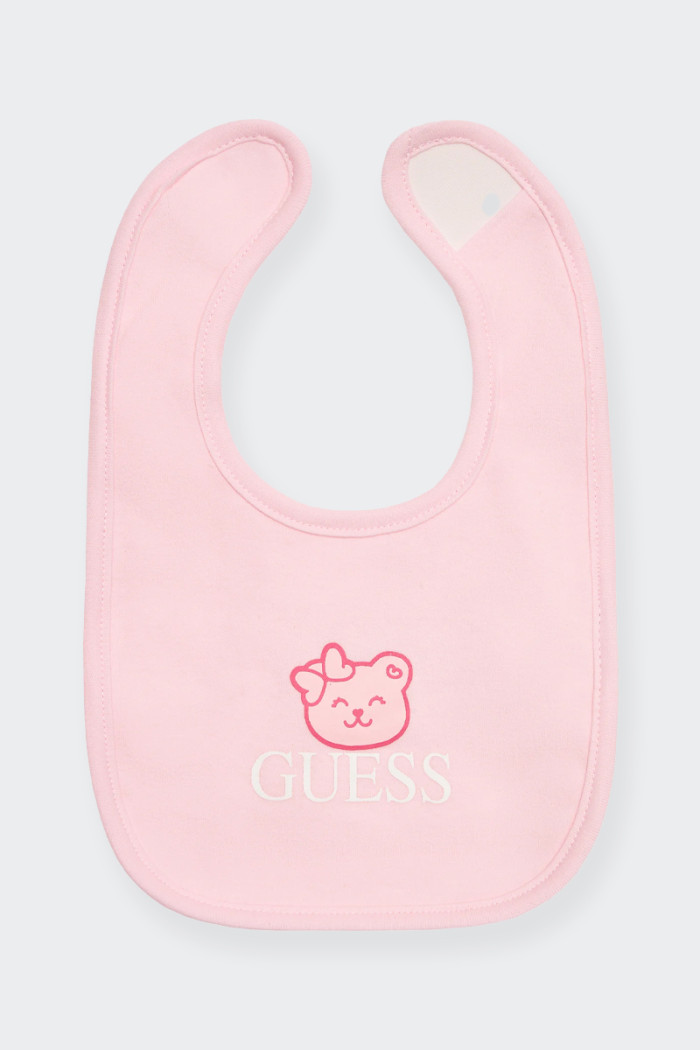 Made of high-quality cotton, these bibs offer comfort and quality. The Velcro fastener makes them easy to put on and take off. W