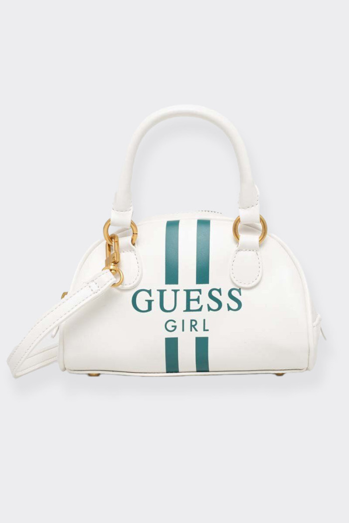 Aggiungi un tocco di eleganza alla tua collezione con questa borsetta Guess per bambina. perfetta per le piccole fashioniste in 