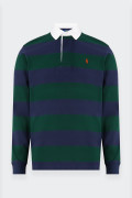 Ralph Lauren STRIPED RUGBY LONG-SLEEVED POLO SHIRT