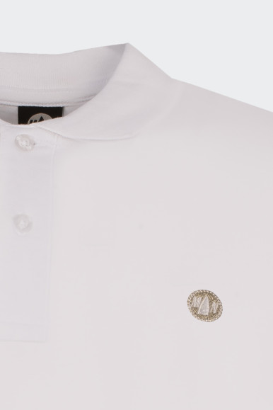 Murphy & Nye POLO BIANCA IN COTONE STRETCH
