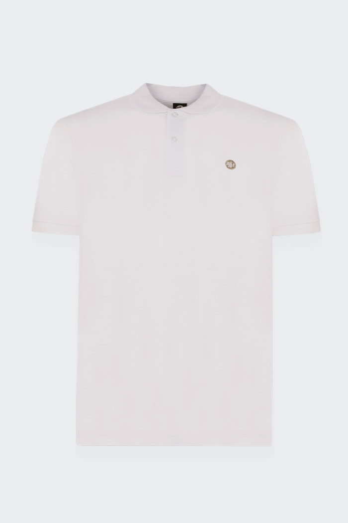 Murphy & Nye POLO BIANCA IN COTONE STRETCH