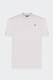 Murphy & Nye WHITE POLO IN COTTON STRETCH