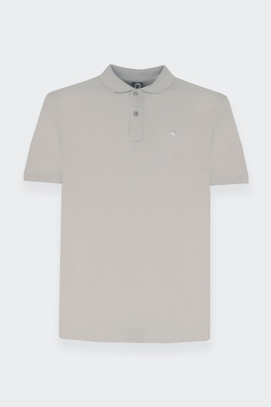 Murphy & Nye POLO GRIGIA IN COTONE STRETCH