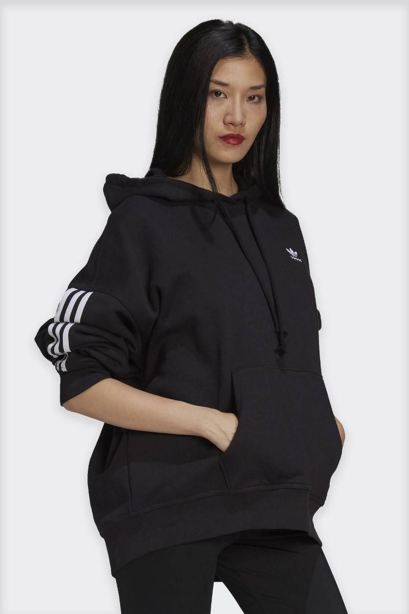 ADIDAS WOMEN'S OVERSIZED HOODIE FOR FREE MOMENTS AND SPORT