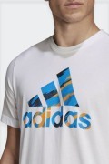ADIDAS CAMOUFLAGE MAN T-SHIRT WHITE SPRING COLLECTION