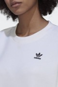Adidas WHITE ADICOLOR CREWNECK SWEATSHIRT