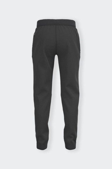 BLACK TRACKSUIT TROUSERS SPORTY CHILD NAME IT 