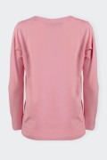 Refrigiwear PINK LONG SLEEVE T-SHIRT WITH POCKET