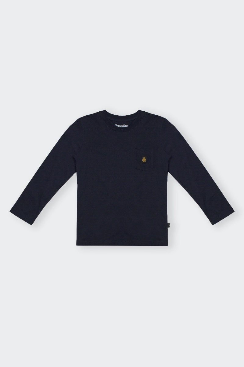 BLUE NAVY T-SHIRT WITH LONG SLEEVES REFRIGIWEAR
