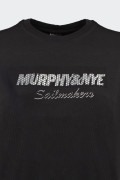 Murphy & Nye SHORT SLEEVE T-SHIRT BLACK MURPHY & NYE
