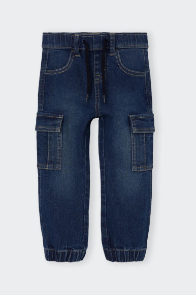 BLUE CARGO JEANS CHILD NAME IT 