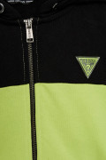 Guess GREEN ACTIVE LOGO HOODIE