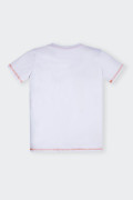 WHITE TRIANGLE GUESS T-SHIRT 