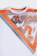 WHITE TRIANGLE GUESS T-SHIRT
