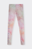 PINK LEGGINGS ALL OVER PRINT GUESS