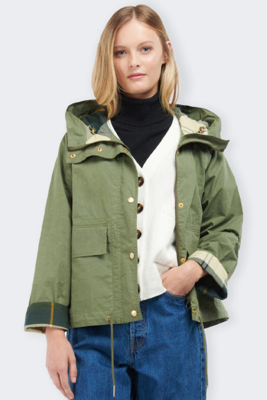 GIACCA VERDE IMPERMEABILE NITH BARBOUR