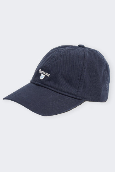 BLUE HAT WITH VISOR BARBOUR