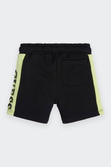 Guess BLACK ACTIVE ATHLETIC TRACKSUIT SHORTS