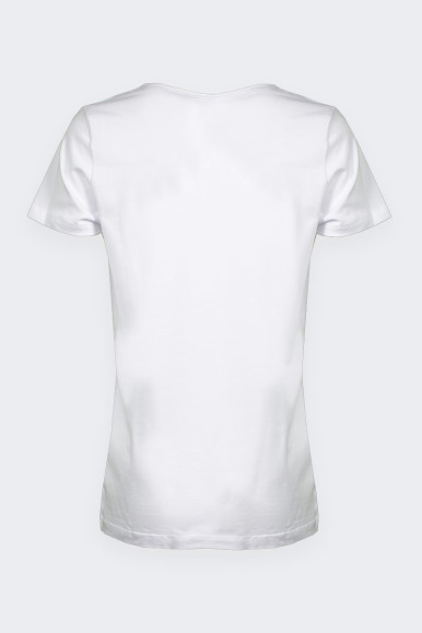 WHITE T-SHIRT WITH POCKET BY REFRIGIWEAR