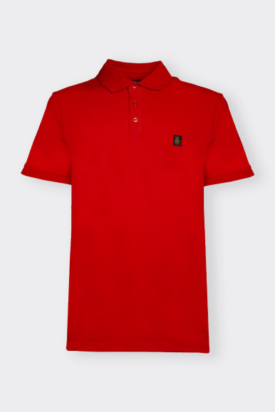 RED PIQUET POLO BY REFRIGIWEAR 