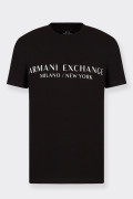 Armani Exchange MILAN NEW YORK BLACK T-SHIRT