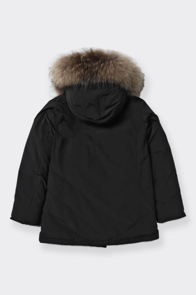 LUXURY ARCTIC PARKA WITH WOOLRICH HOOD 