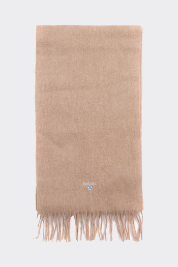 BARBOUR WOOL SCARF IN SOLID COLOUR 