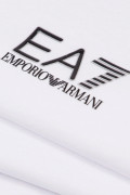 EA7 Emporio Armani IDENTITY WHITE T-SHIRT LONG SLEEVES