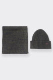 BARBOUR CAP AND SCARF GIFT SET 