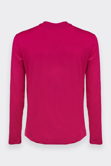 PINK LONG SLEEVED T-SHIRT 100% COTTON BY REFRIGIWEAR 