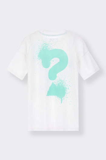 WHITE SPRAY EFFECTS T-SHIRT GUESS 