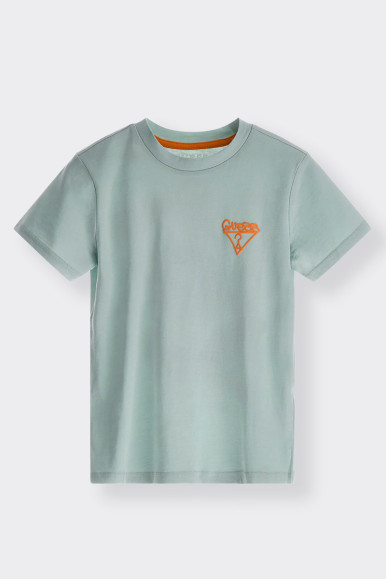SAVE THE PLANET TURQUOISE GUESS T-SHIRT 